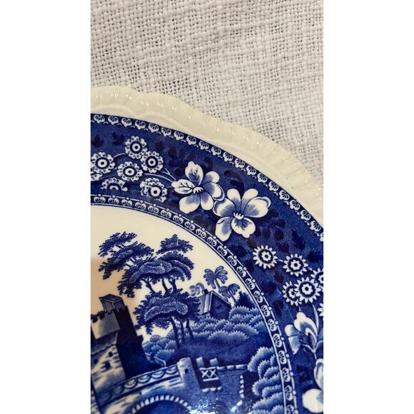Vintage Copeland Spode England Tower Blue Dinner Plate 10.75” - Picture 3 of 5